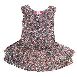 Matilda Jane Serendipity Size 6 Girls Floral Confetti Ruffle Dress